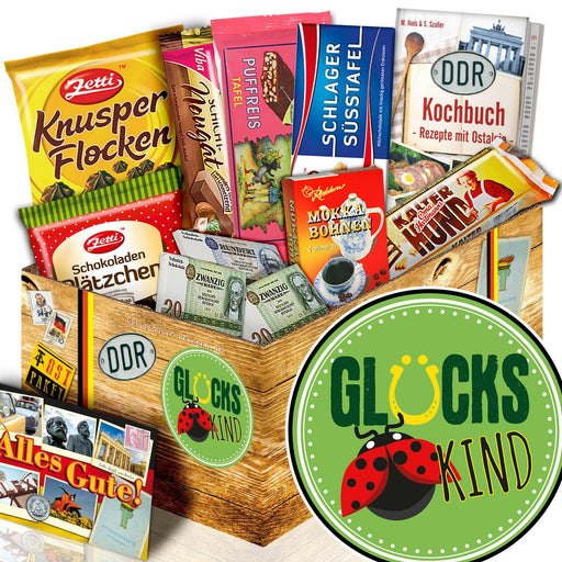 Glückskind - Geschenkset Ostpaket "Schokoladenbox M" - Ossiladen I Ostprodukte Versand