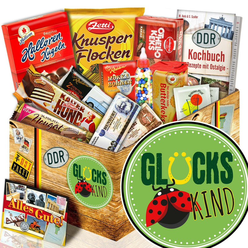 Glückskind - Süßigkeiten Set DDR L - Ossiladen I Ostprodukte Versand