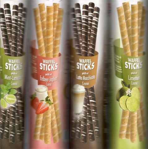 Grabower Waffel-Sticks in 4 leckeren Sorten