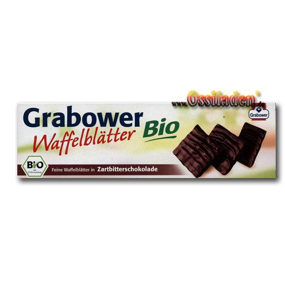 Grabower Waffelblätter-Bio Zartbitter