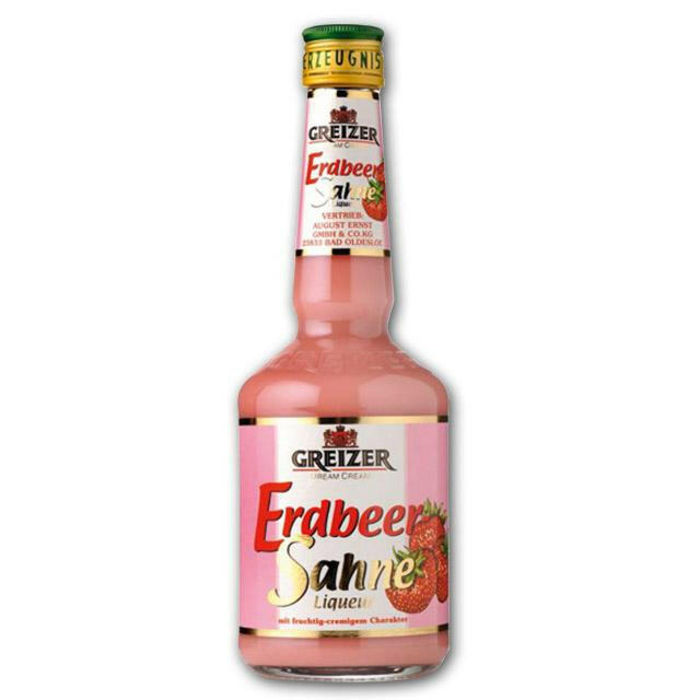 Greizer Erdbeer-Sahne Likör