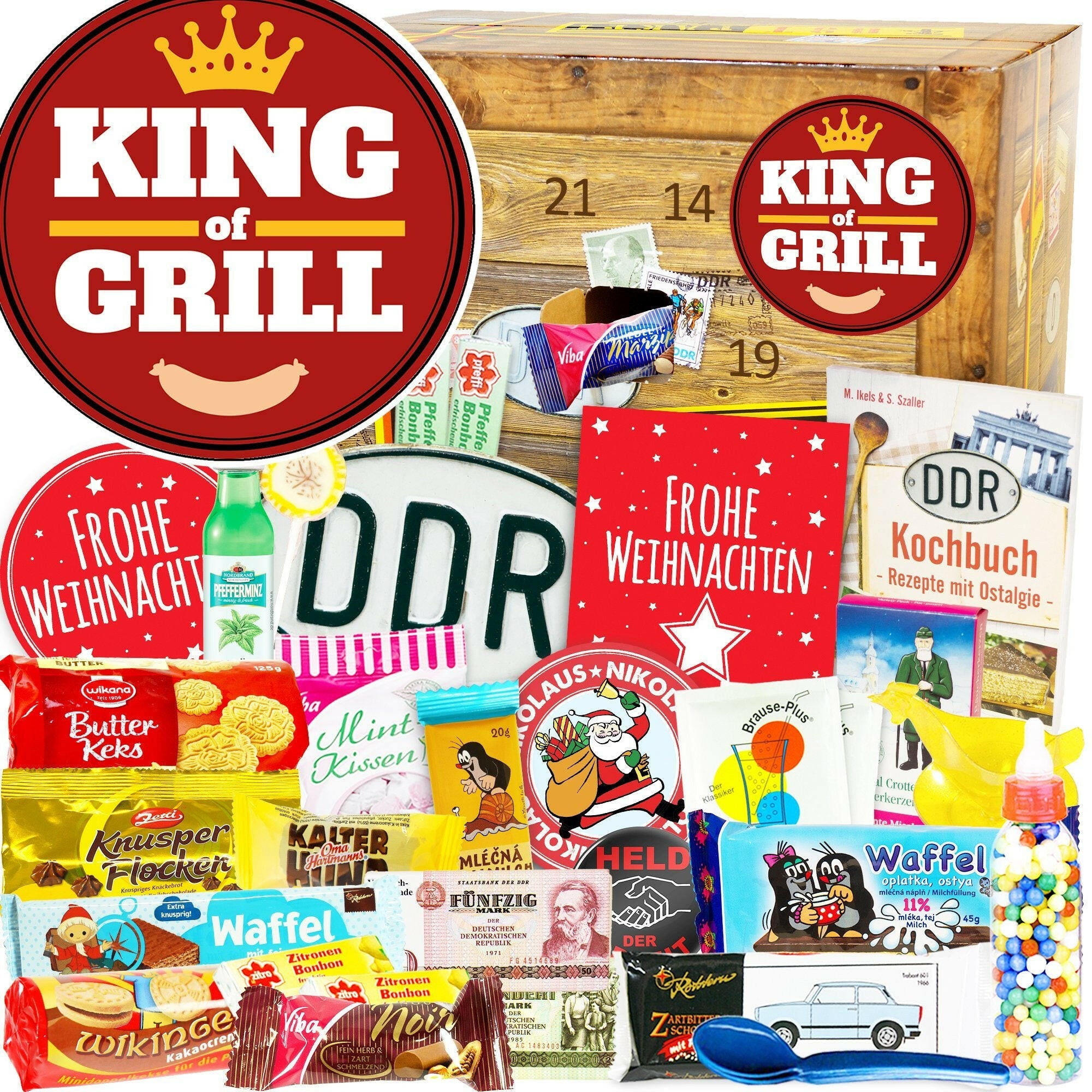 Grillmeister - DDR Adventskalender - Ossiladen I Ostprodukte Versand