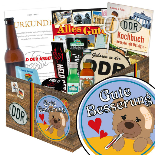 Gute Besserung - Geschenkset Ostpaket "Männer Box" - Ossiladen I Ostprodukte Versand