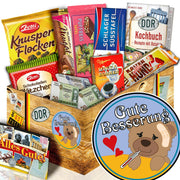 Gute Besserung - Geschenkset Ostpaket "Schokoladenbox M" - Ossiladen I Ostprodukte Versand