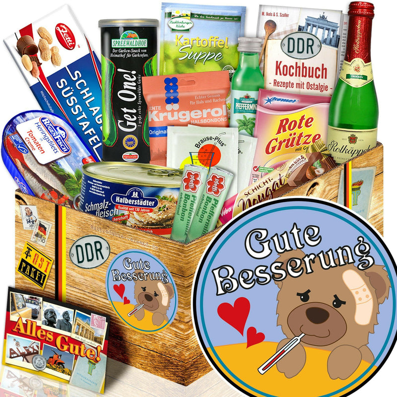Gute Besserung Spezialitäten Set M - Ossiladen I Ostprodukte Versand