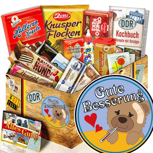Gute Besserung - Süßigkeiten Set DDR L - Ossiladen I Ostprodukte Versand