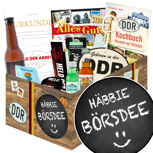 Häbbie Börsdee - Geschenkset Ostpaket "Männer Box" - Ossiladen I Ostprodukte Versand