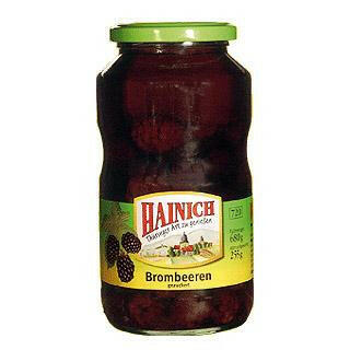 Hainich Brombeeren gezuckert 720 ml