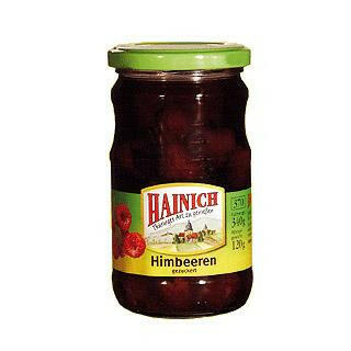Hainich Himbeeren gezuckert 370 ml