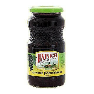 HAINICH Schwarze Johannisbeeren, gezuckert 580 ml