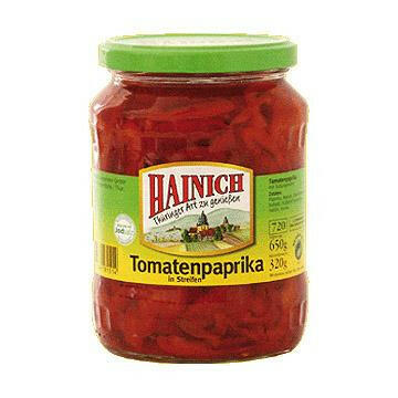 HAINICH Tomatenpaprika Streifen 720 ml