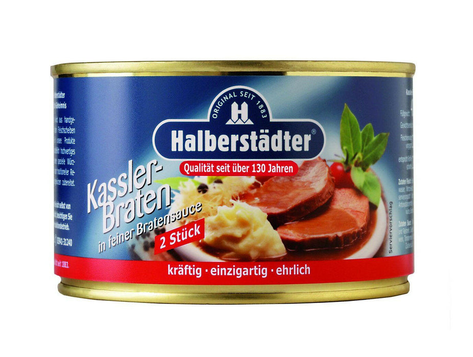 Halberstädter Kaßlerbraten, 400g Dose - Ossiladen I Ostprodukte Versand