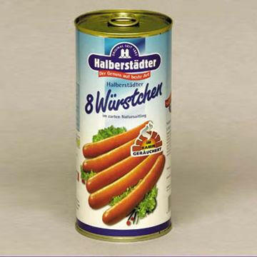 Halberstädter Würstchen i.z.Saitling - 8St. Glas, 360g