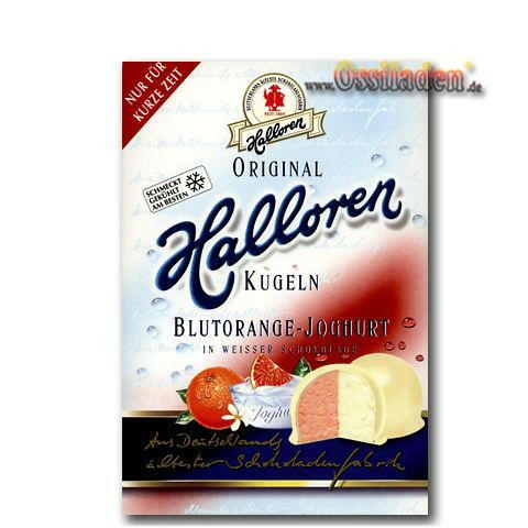 Halloren Kugeln - Blutorange-Joghurt