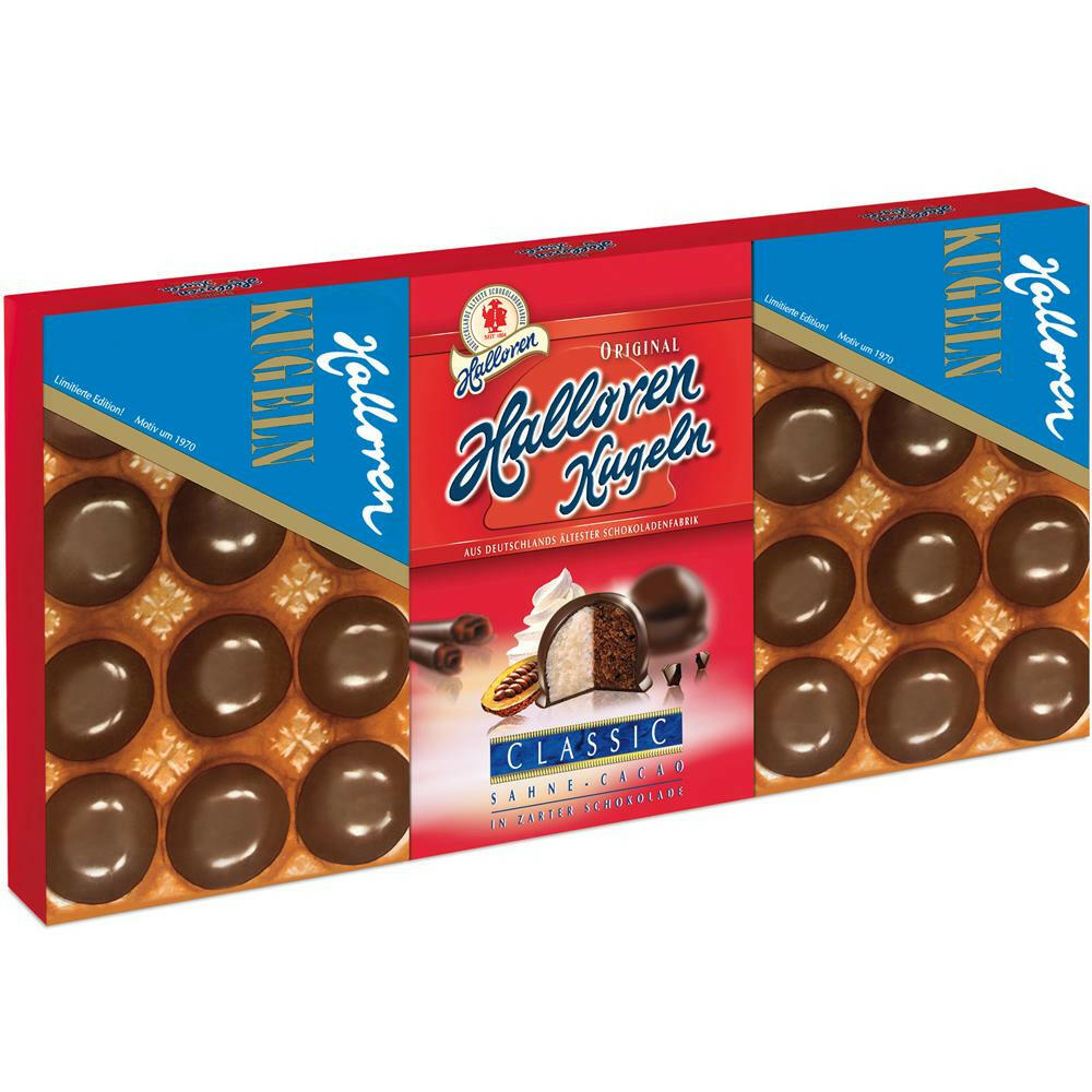 Halloren Kugeln Nostalgiepackung, 3x125g - Ossiladen I Ostprodukte Versand