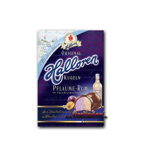 Halloren-Kugeln Winteredition - Pflaume-Rum