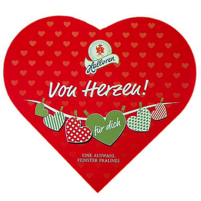 Halloren Pralinenherz Von Herzen" 150g"