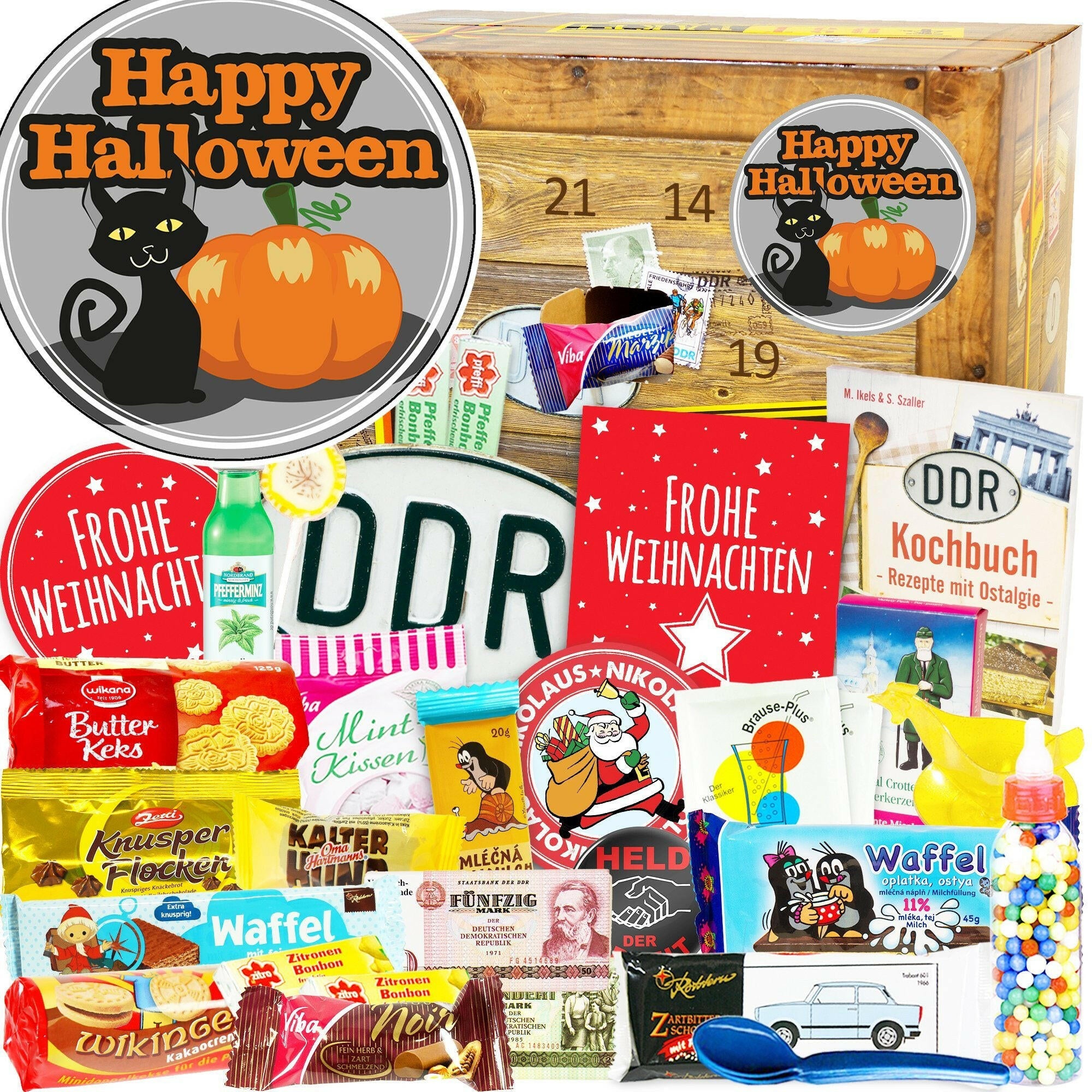 Halloween - DDR Adventskalender - Ossiladen I Ostprodukte Versand