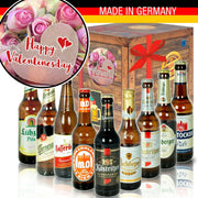 Happy Valentinesday - Geschenkbox "Ostbiere" 9er Set - Ossiladen I Ostprodukte Versand
