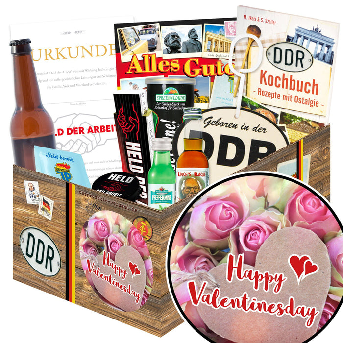 Happy Valentinesday - Geschenkset Ostpaket "Männer Box" - Ossiladen I Ostprodukte Versand
