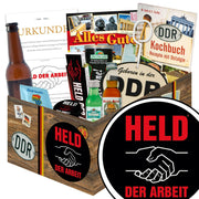 Held der Arbeit - Geschenkset Ostpaket "Männer Box" - Ossiladen I Ostprodukte Versand