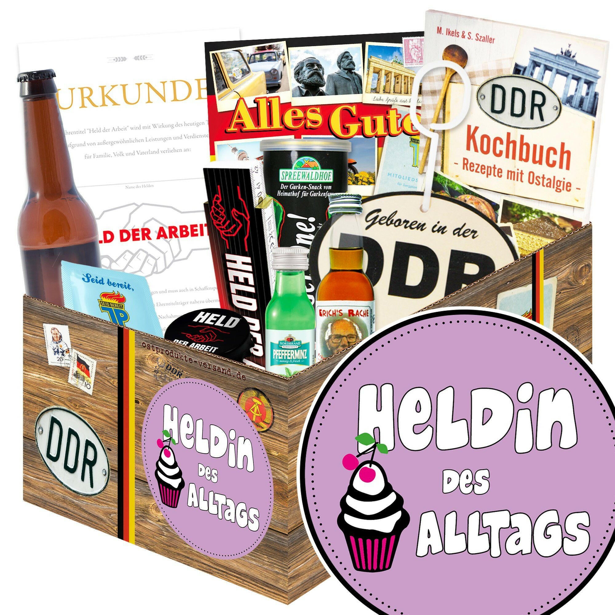 Heldin des Alltags - Geschenkset Ostpaket "Männer Box" - Ossiladen I Ostprodukte Versand