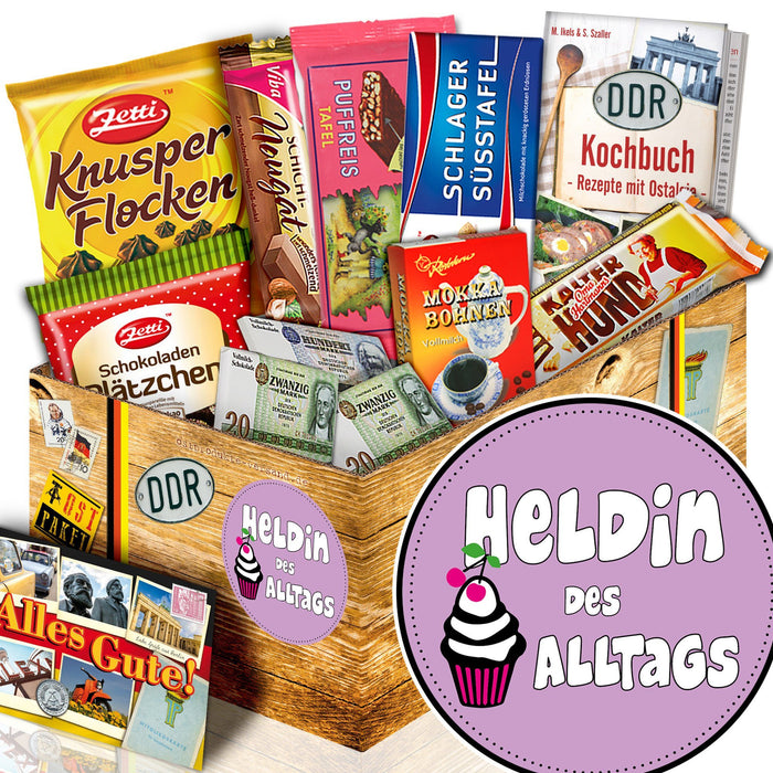 Heldin des Alltags - Geschenkset Ostpaket "Schokoladenbox M" - Ossiladen I Ostprodukte Versand