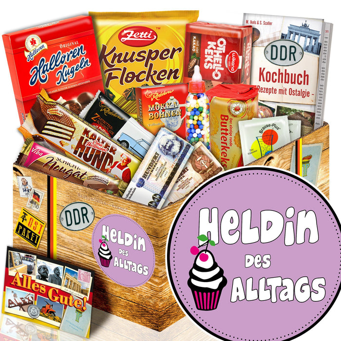 Heldin des Alltags - Süßigkeiten Set DDR L - Ossiladen I Ostprodukte Versand