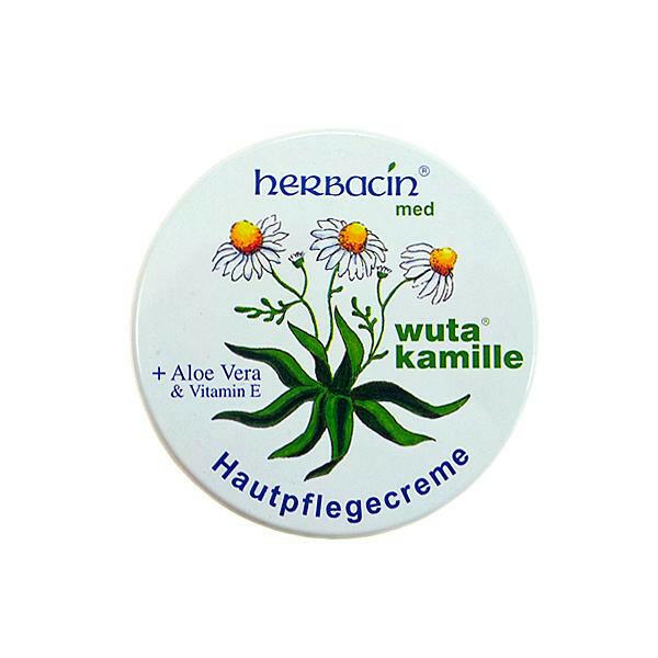 Herbacin Wuta Kamille Hautpflegecreme Dose 75ml