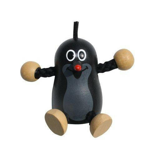 Holz Magnet Maulwurf - groß