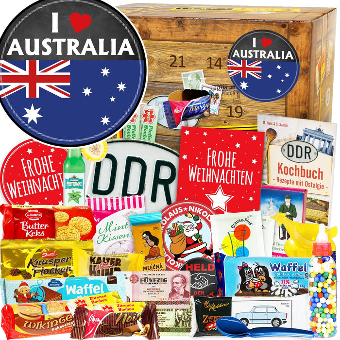I Love Australia - DDR Adventskalender - Ossiladen I Ostprodukte Versand