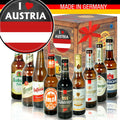 I Love Austria - Geschenkbox "Ostbiere" 9er Set - Ossiladen I Ostprodukte Versand