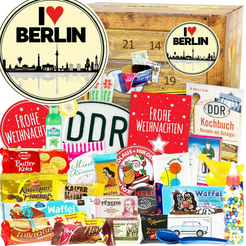 I Love Berlin - DDR Adventskalender - Ossiladen I Ostprodukte Versand