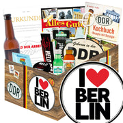 I love Berlin - Geschenkset Ostpaket "Männer Box" - Ossiladen I Ostprodukte Versand