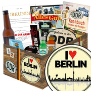 I Love Berlin - Geschenkset Ostpaket "Männer Box" - Ossiladen I Ostprodukte Versand