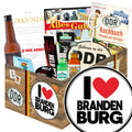 I Love Brandenburg - Geschenkset Ostpaket "Männer Box" - Ossiladen I Ostprodukte Versand