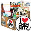 I love Chemnitz - Geschenkset Ostpaket "Männer Box" - Ossiladen I Ostprodukte Versand