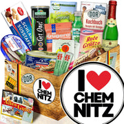 I love Chemnitz - Spezialitäten Set M - Ossiladen I Ostprodukte Versand