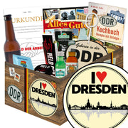 I Love Dresden - Geschenkset Ostpaket "Männer Box" - Ossiladen I Ostprodukte Versand