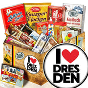 I love Dresden - Süßigkeiten Set DDR L - Ossiladen I Ostprodukte Versand