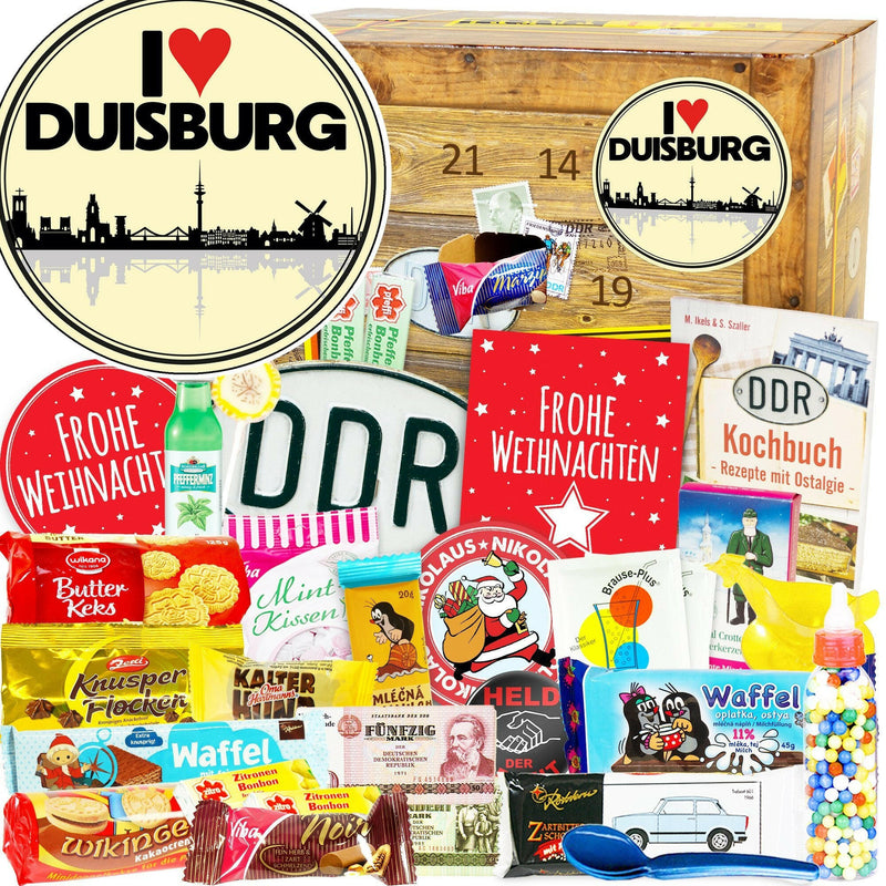 I Love Duisburg - DDR Adventskalender - Ossiladen I Ostprodukte Versand