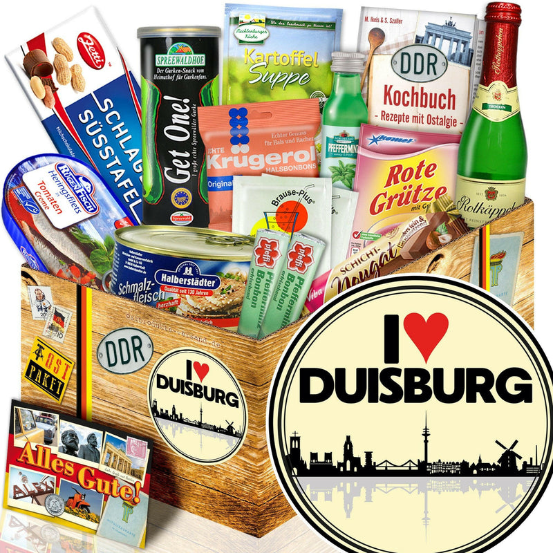 I love Duisburg Spezialitäten Set M - Ossiladen I Ostprodukte Versand