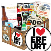 I love Erfurt - Geschenkset Ostpaket "Männer Box" - Ossiladen I Ostprodukte Versand