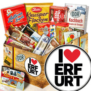 I love Erfurt - Süßigkeiten Set DDR L - Ossiladen I Ostprodukte Versand