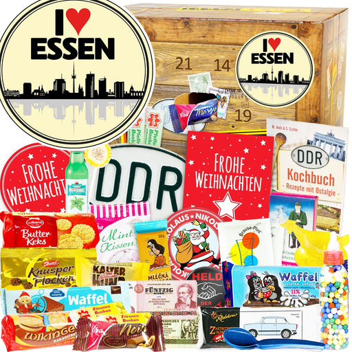 I Love Essen - DDR Adventskalender - Ossiladen I Ostprodukte Versand