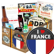 I love France - Geschenkset Ostpaket "Männer Box" - Ossiladen I Ostprodukte Versand