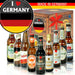 I Love Germany - Geschenkbox "Ostbiere" 9er Set - Ossiladen I Ostprodukte Versand