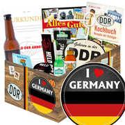 I love Germany - Geschenkset Ostpaket "Männer Box" - Ossiladen I Ostprodukte Versand