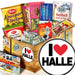 I Love Halle - Geschenkset Ostpaket "Schokoladenbox M" - Ossiladen I Ostprodukte Versand