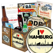 I Love Hamburg - Geschenkset Ostpaket "Männer Box" - Ossiladen I Ostprodukte Versand